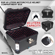 RXR Motor Top Box Motorcycle Box 45L Givi Box Motorcycle With Base Plate Sec Top Box For Motorcycle