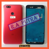 MERAH Kesing Xiaomi MiA1 Mi A1 Red Fullset Housing Case Lcd Ori Placemat