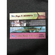 Novel Preloved Murah BUKU PRIMA Tajuk HINGGA KE AKHIRNYA,CINTA KAU DAN AKU,AKHIR SEBUAH CINTA, COKLA