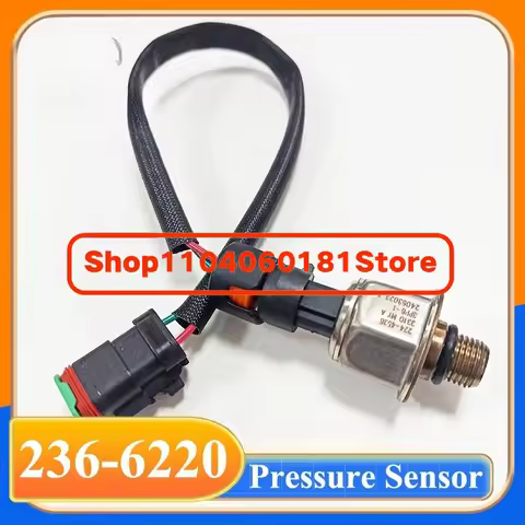 Excavator Oil Pressure Sensor 236-6220 2366220 for E330C E322C C7 Excavator Construction Machinery S