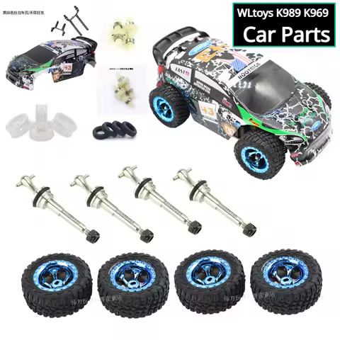 WLtoys K989 K969 RC Remote Control Four Mosquito Car Parts Upgrade Modified Off-road Racing Increase