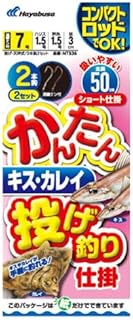 Hayabusa NT536 Easy Kiss Flounder Fishing Process 2 Hooks No. 7-1.5
