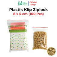 Plastic Clips Size 5x8 (100 pcs) Zipper Ziplock Plastic Medicine Chili Sauce Pickles 8x5