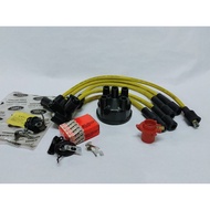 LAND ROVER SERIES 3 2.25 PETROL DUCELLIER TYPE DISTRIBUTOR CAP ROTOR ARM CONDENSER & CONTACT POINT