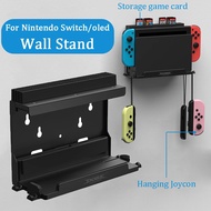 Wall Hanging Holder Bracket for Nintendo Switch/Nintendo Switch OLED Host Wall Mount Storage Support for NS OLED Game Console