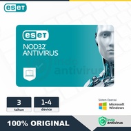 ESET NOD32 Antivirus 3 Tahun ANTI VIRUS ORIGINAL - 3 Tahun 1 PC