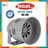 MS-290 Motor Siren Alarm / Warning Siren Alarm (Grey)