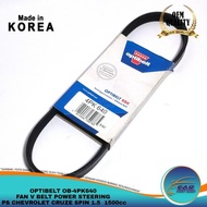Fan V Belt Power Steering P/S Chevrolet Cruze Spin 1.5 1500Cc