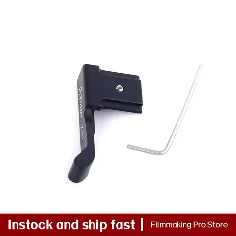 FITTEST Metal HotShoe Thumb Grip for Fujifilm X-E1 X-E2 Camera XE1 XE2 Thumbs Up Rest Handle Cover P