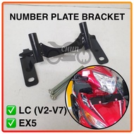 YAMAHA LC135 V2-V7 Depan No Plate Bracket / EZ115 / HONDA EX5 100 Depan Number Plate Bracket Front D