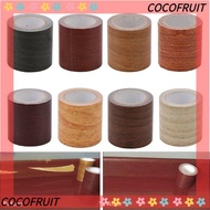 COCOFRUIT 5M/Roll Repair Floor Duct Tape Skirting Line Wood Grain