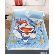 Doraemon Flannel Blanket Quilt Warm Tinkerbell