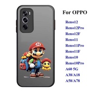 Soft Edge Case For OPPO A60 A79 A98 A38 A18 A58 A78 A15 A16 A16K A17 A17K Reno 4 5 6 7 8 10 11 11F 7