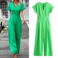 Green One Piece Jumpsuit 75183