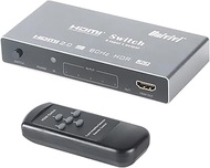 Univivi 5 Port 4K HDMI Switch 5 in 1 Out HDMI Switch with Remote 2.0 HDMI Hub- Compatible with PS4, Computer, Apple Box, Xbox, Blu-ray Player, Machine/DVD, Projector ect