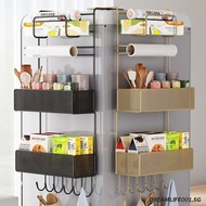 Refrigerator Shelf, New Multi-layer Spice Storage Rack, Kitchen Appliances, Kitchen Supplies, Sorting And Storage Of Magic Tools