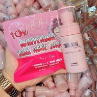MEK NURAINI WHITENING ACNE SCAR SOAP SABUN SPRAY NEW PACKAGING/ LIPMATTE BIG