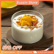 190ml Clear Glass Bowl High Temperature Resistant Yogurt Pudding Glass Cup Fruit Salad Bowls