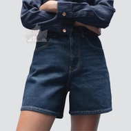 [ STYLEUPSTORE ] ZARA Mom Fit Short Denim Jeans - Denim Jeans Shorts Shorts for Women Denim Shorts W