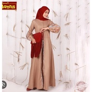 [GARANSI] SALE DANNIS 30% / ABAYA SIZE XS / ABAYA 220213 / ABAYA KATUN / BAJU NGAJI / BAJU LEBARAN /