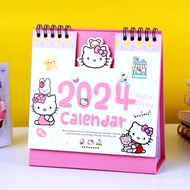 【24Hourly Delivery】2023-2024Praise the YearinsWind Small Desk Calendar Good-looking Cute Desktop Student Office Japanese