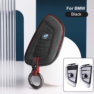 Airspeed Suede กุญแจตัดปกสำหรับ Bmw กุญแจหนังพับอิตาลีมีมิติเคสกุญแจอุปกรณ์ป้องกันรถยนต์