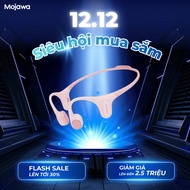 Mojawa RunPlus Swimming Headphones Pink – Waterproof-32GB–Bone Conduction Headphones, Gym, Swimming,