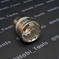 MATA TEKIRO 1/2" SOCKET BIT 12 PT 27MM - 1/2 INCH HAND SOCKET 27 MM
