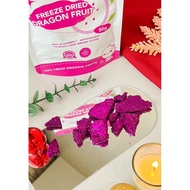 Freeze Dried Dragon Fruit 50g Lovebite Crisp Buah Naga 冻干火龙果 助消化