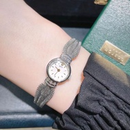 Ready Stock Fast Shipping agete Medieval watch Mini Delicate Square Wheat Ear Ladies Square Retro Qu