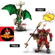 SEPARATE LEGO NINJAGO BRICKS 71846 - 71847 Fire Knight Armor and Dragon Protection