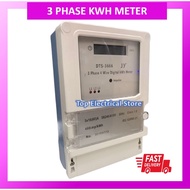3 PHASE 4 WIRE (60A/100A) ELECTRONIC DIGITAL KWH METER (DTS3666) JY SUB METER