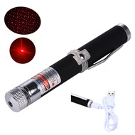 USB Rechargeable Green/Red Starry Laser Pointer 532mm Laser Pointer  lezer hijau 532mm Laser Single 