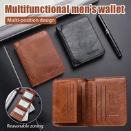 Wallet PU Leather Card Holder Men Short, Kecil Dompet Lelaki, Beg Card Holder Wallet, Wallet Men Sho