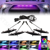 XTSIDI RGB Led Grill Lights for 4runner 2014-2019 TRD Pro Grille,SR5,TRD Off-Road Limited,TRD Pro Au