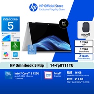 HP OmniBook 5 Flip | Core 7 150U | Intel Graphics | 16GB/1TB | 14" 2K IPS | Copilot+ PC | Win11