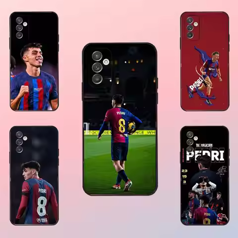 Football Cool P-PedriS-S Phone Case For Samsung S 25,24,23,22,30,21,10,9,Ultra,Plus,Lite,FE,4,5 G Bl