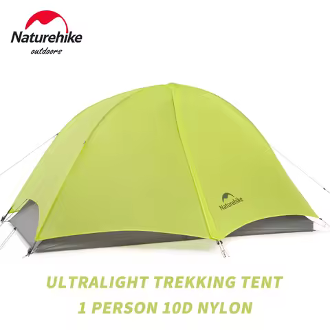 Naturehike Star Trail Ultralight Trekking Tent 10D Nylon Camping Hiking Waterproof Backpacking Tent 