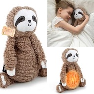 （人地賣$2xx）歐美全新正版 FAO Schwarz Sloth Plush Toasties Warm Microwaveable Aromatherapy Stuffed NEW 樹懶加熱公仔 