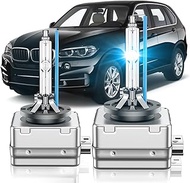 SENROBO Fit for BMW 2008-2016 X3 X5 X6 E70 F15 535i 535xi Xenon Headlight Bulbs, OEM D1S HID Bulbs R