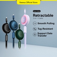 Baseus 3.5A Retractable 3-in-1 USB Cable
