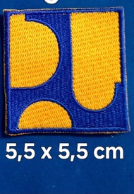 PATCH BORDIR SAFETY K3 LOGO PU Pekerjaan Umum. BENDERA