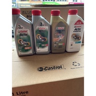 4T CASTROL  ACTIV ACTIVE ESSENTIAL SAE40 / ACTIV 15W 40 / ACTIV 20W40 / POWER1 10W40 CASTROL