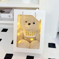 Running Bear Doll Running Sanhua Cat Doll Doll West Highland Plush Toy Pillow Birthday Gift 26.3.26