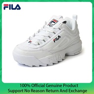 【สินค้าของแท้อย่างเป็นทางการ】FILA Disruptor 2 Premium Men's and women's s, sports shoes,running shoe