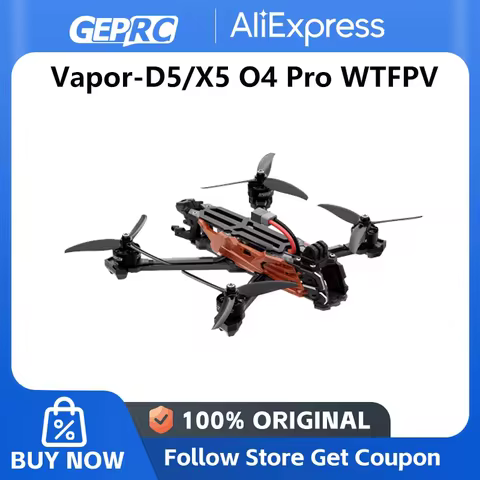 GEPRC Vapor-D5 O4 Pro WTFPV Drone X5 TAKER H60_BLS 60A 4-in-1 ESC 5-inch SPEEDX2 2207E 1960 KV TAKER