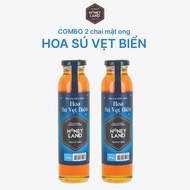 Combo 2 chai mật ong Sú Vẹt Biển HONEY LAND 940g mật ong nguyên chất