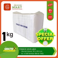 Promo Tissu Murah HVS Kiloan Berat 1kg / Tissue Facial 1000 gr Grosir Tisu Untuk Restoran / Toko Sem