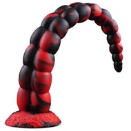 Long Dildo Anal Dildo - 14.7" Tentacle Dildo Huge Dildo, Horse Dildo Alien Dildo Anal Snake, Knotted