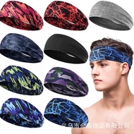 hair band European American Fitness Sweat-Guiding Antiperspirant Band Running Headband Sports Sweat-